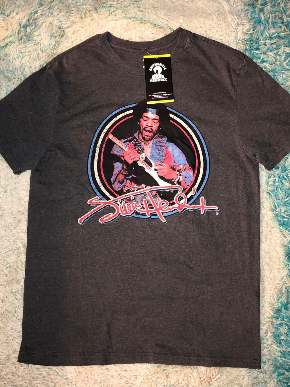 Authentic Hendrix graphic tour t-shirt